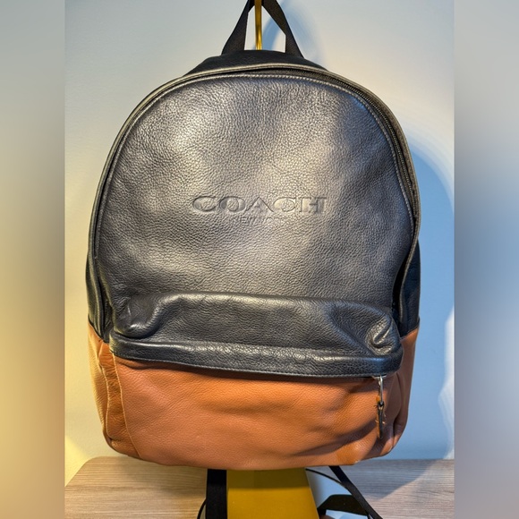 Coach Backpack F72159 Campus Pack In Colorblock Leather - Picture 1 of 16